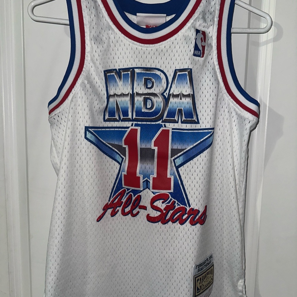 Mitchell & Ness Hardwood Classics White Jersey